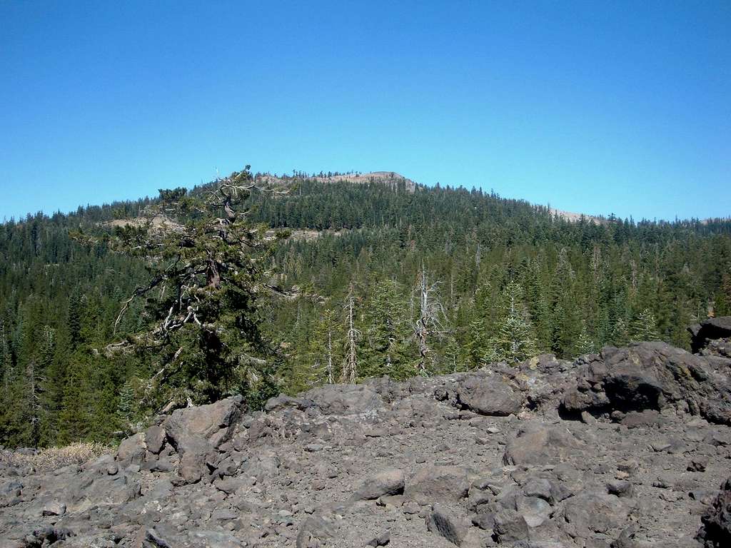 Andesite viewed from the south end of the ridge