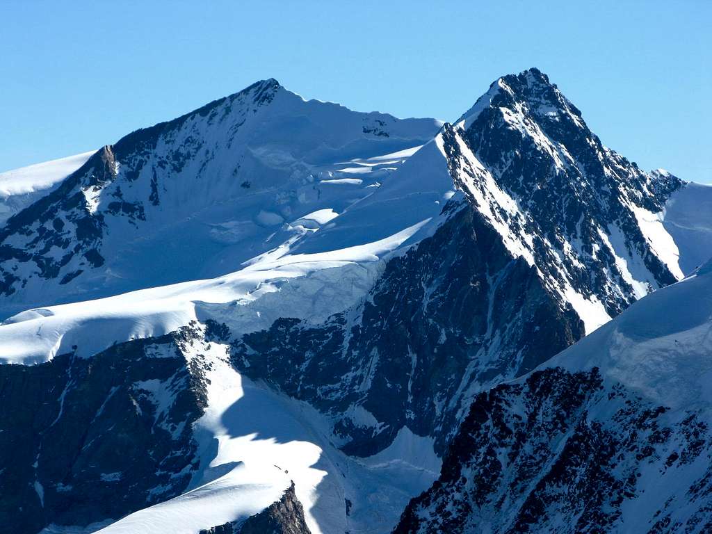 Nordend and Dufourspitze