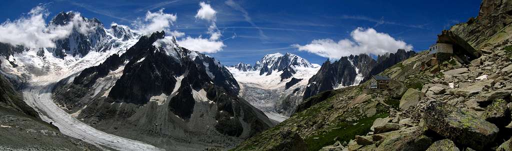 Panorama from Refuge de Couvercle
