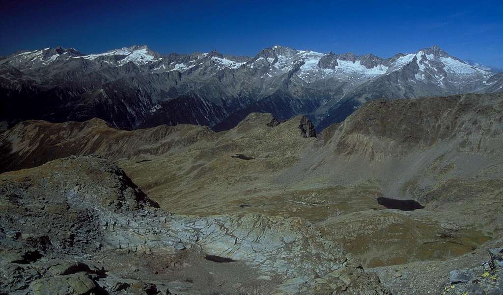Zillertal main ridge