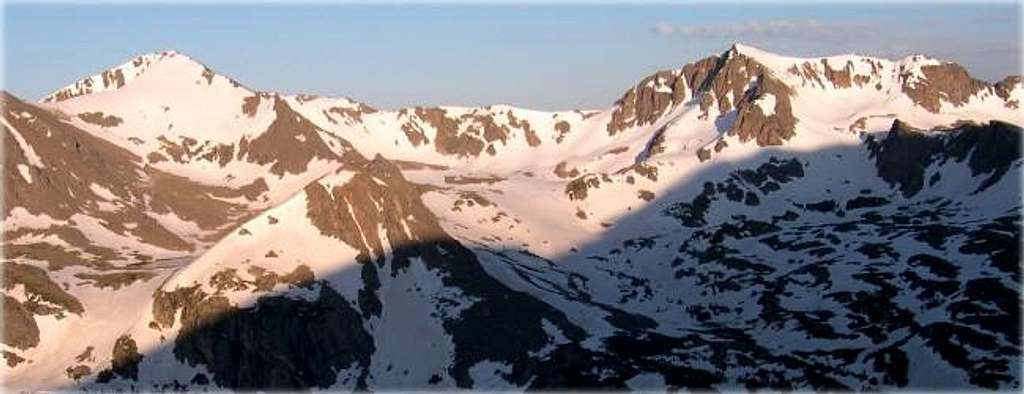Jasper Peak (left) and Mount...