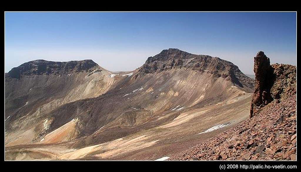 Aragats, south and west peak