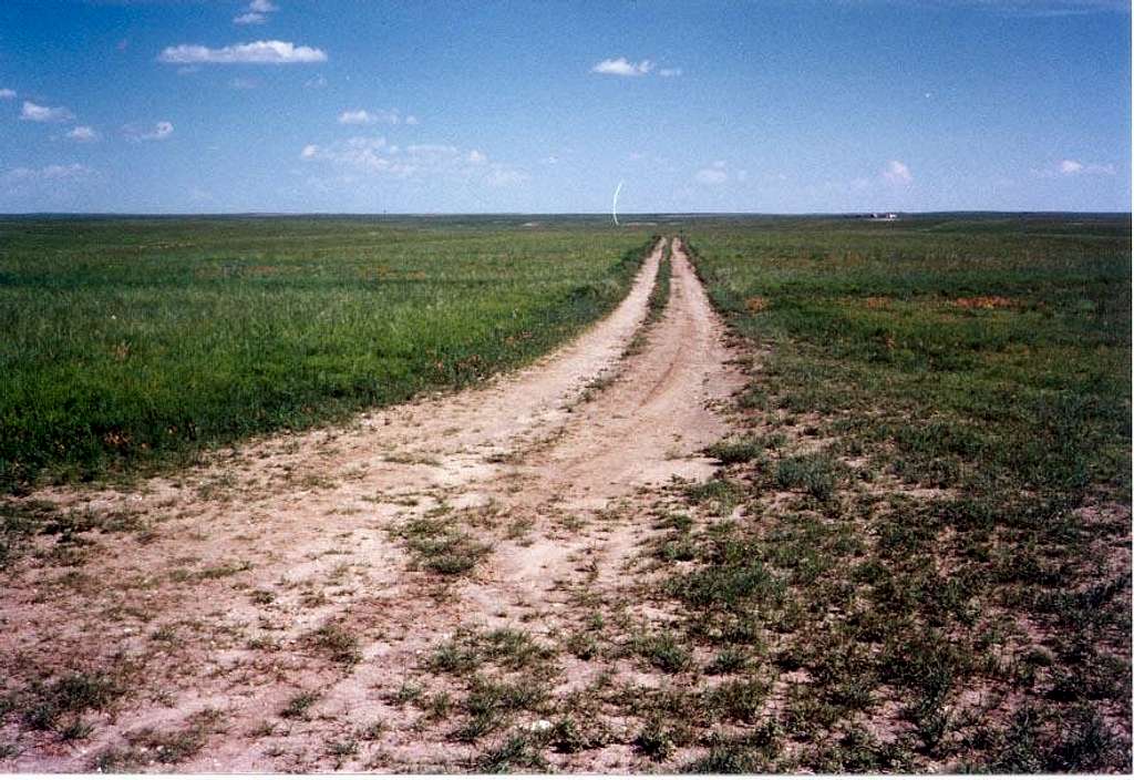 The road to the summit of Panorama Point (2003)