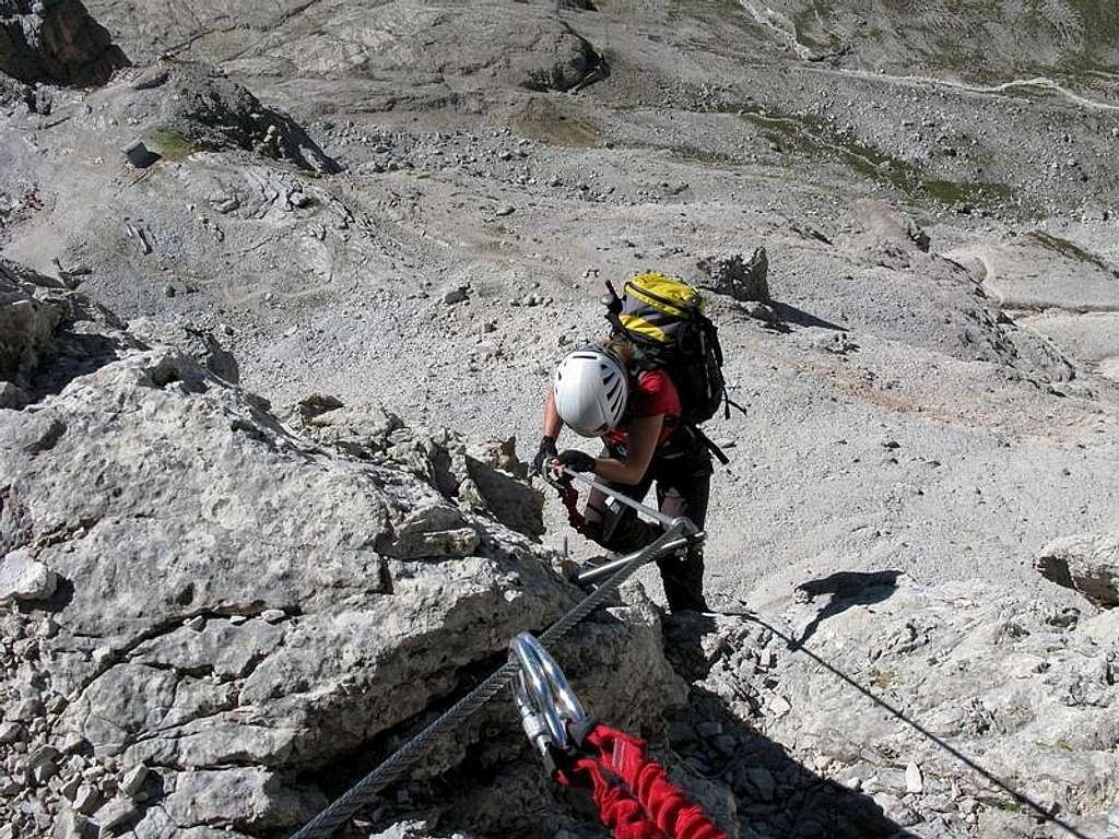 Climbing ferrata Tomaselli