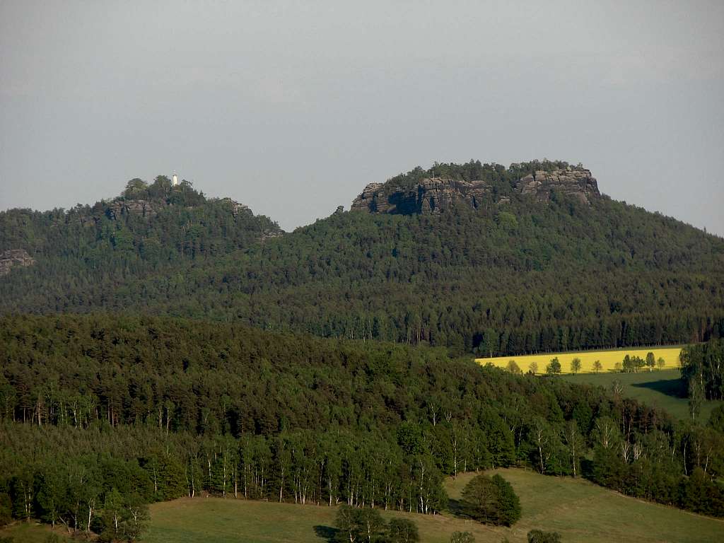 Papststein and Gohrisch