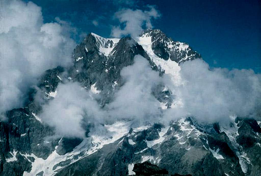 Mont Pelvoux from SE
 Photo...