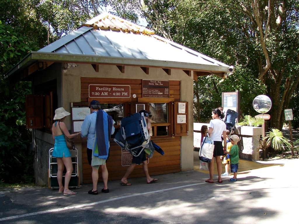 Trunk Bay Entrance Station