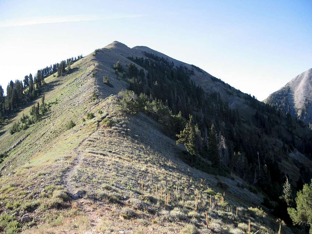 North ridge of North Peak