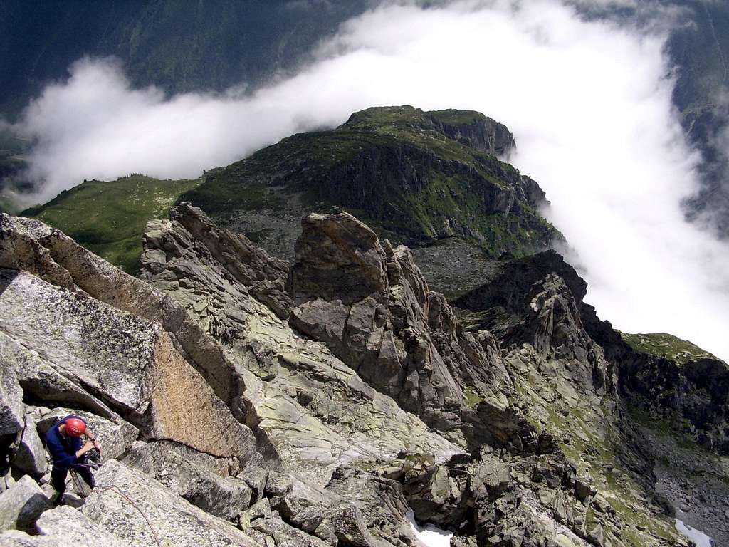Salbitschijen South ridge