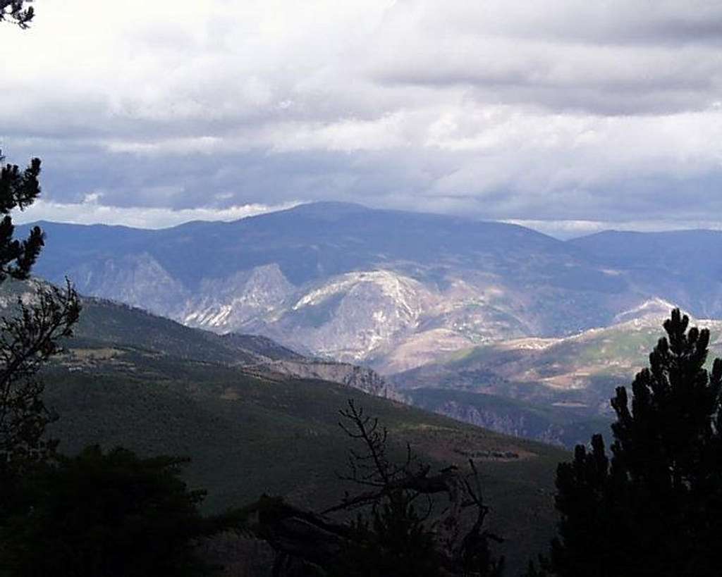 Mt. Kolosijan from Mirdita