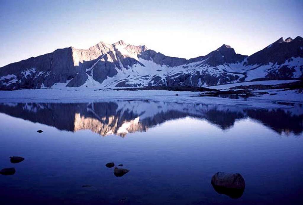 On the John Muir Trail, High Sierras