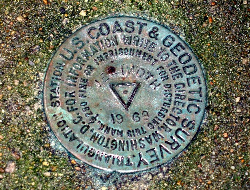 Geologic marker for Jerimoth Hill