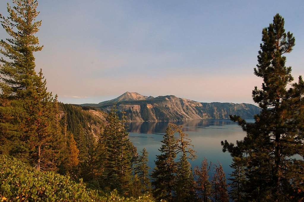 Mt. Scott and Crater Lake from the NW