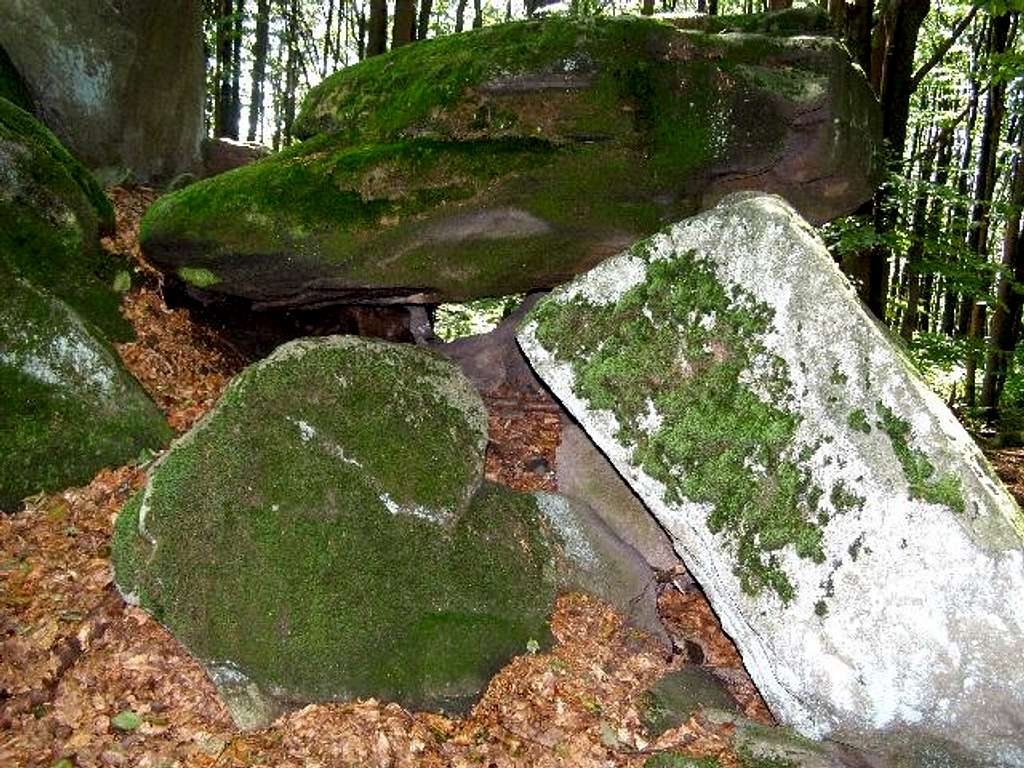 Rocks in Nature Preserve 