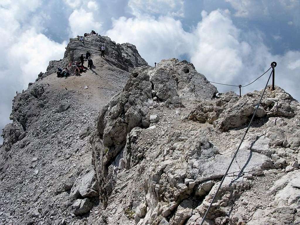 Cima di Mezzo summit (3.154 mtrs)