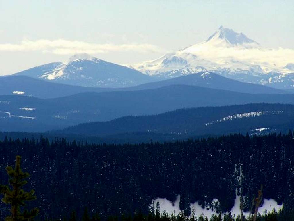Olallie Butte and Mt....