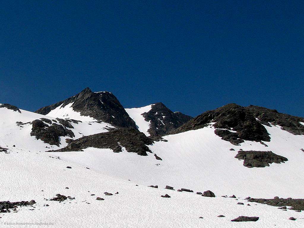Zwieselbacher Roßkogel north summit