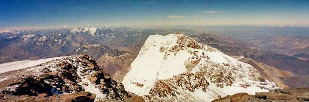 View from the summit in 1999....