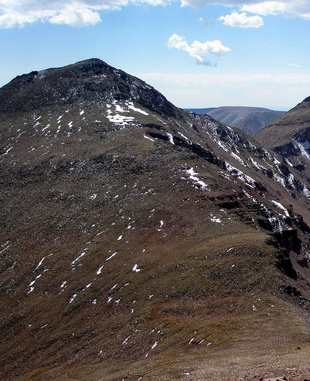 North ridge of Porcupine Mountain