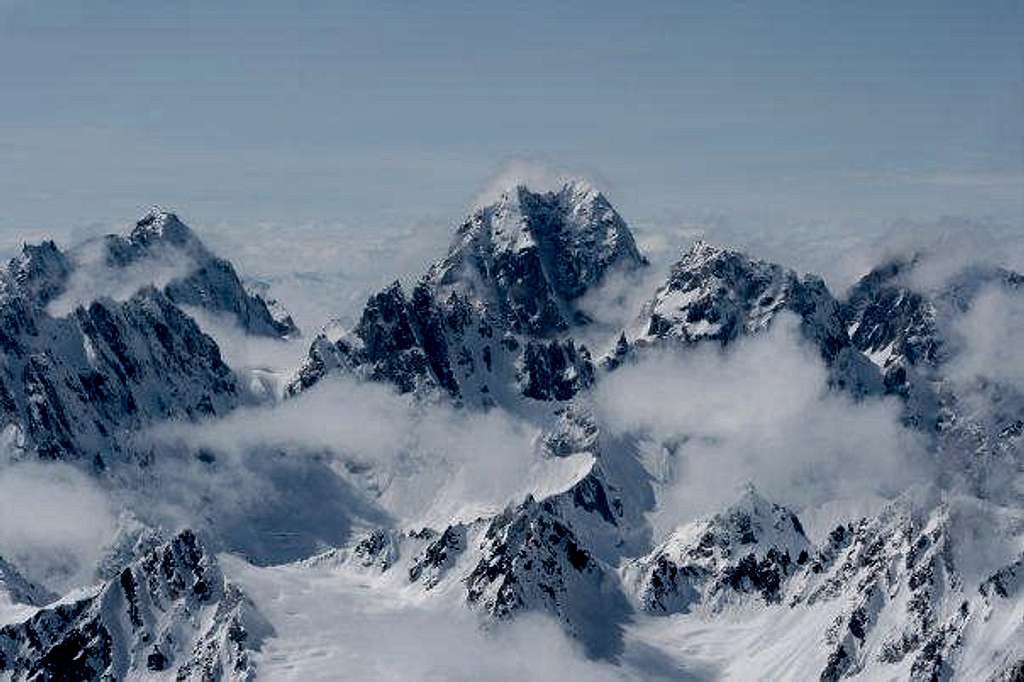 Alaskan Mountains around Denali