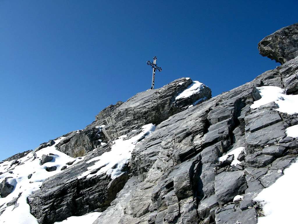 Summit of Grand Muveran 3051m