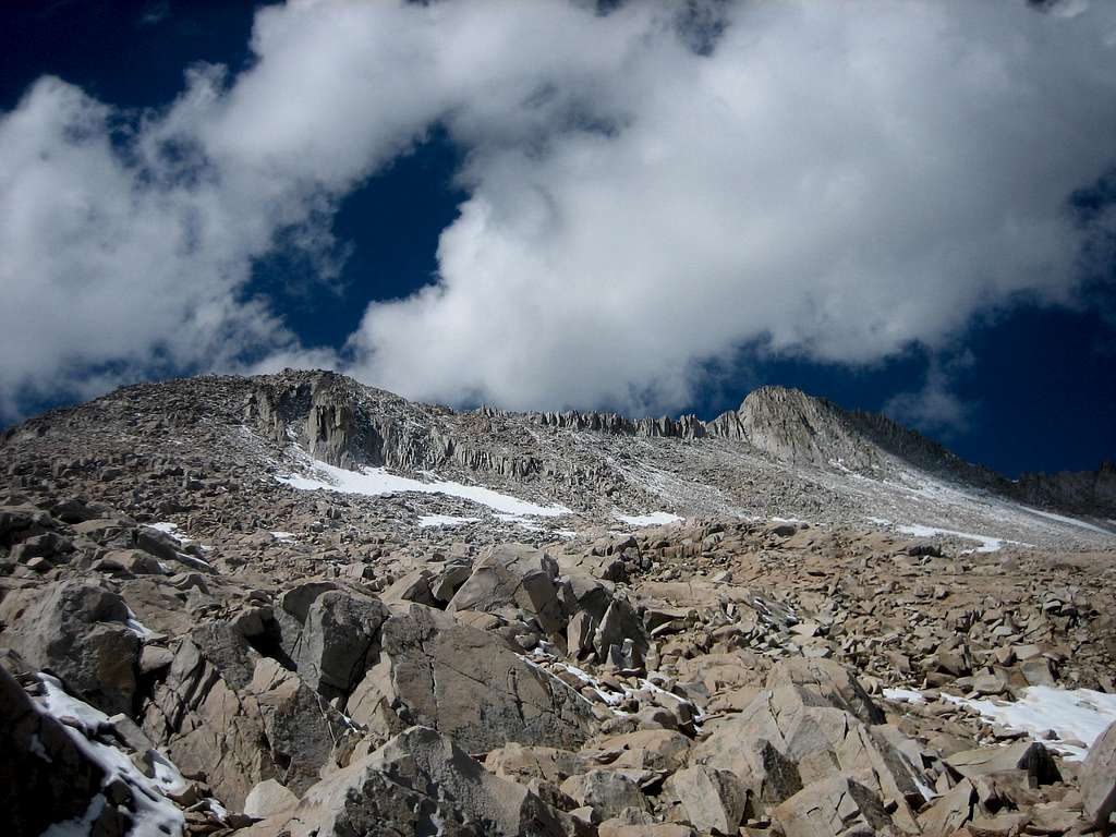 Summit block of Snowmass Mountain