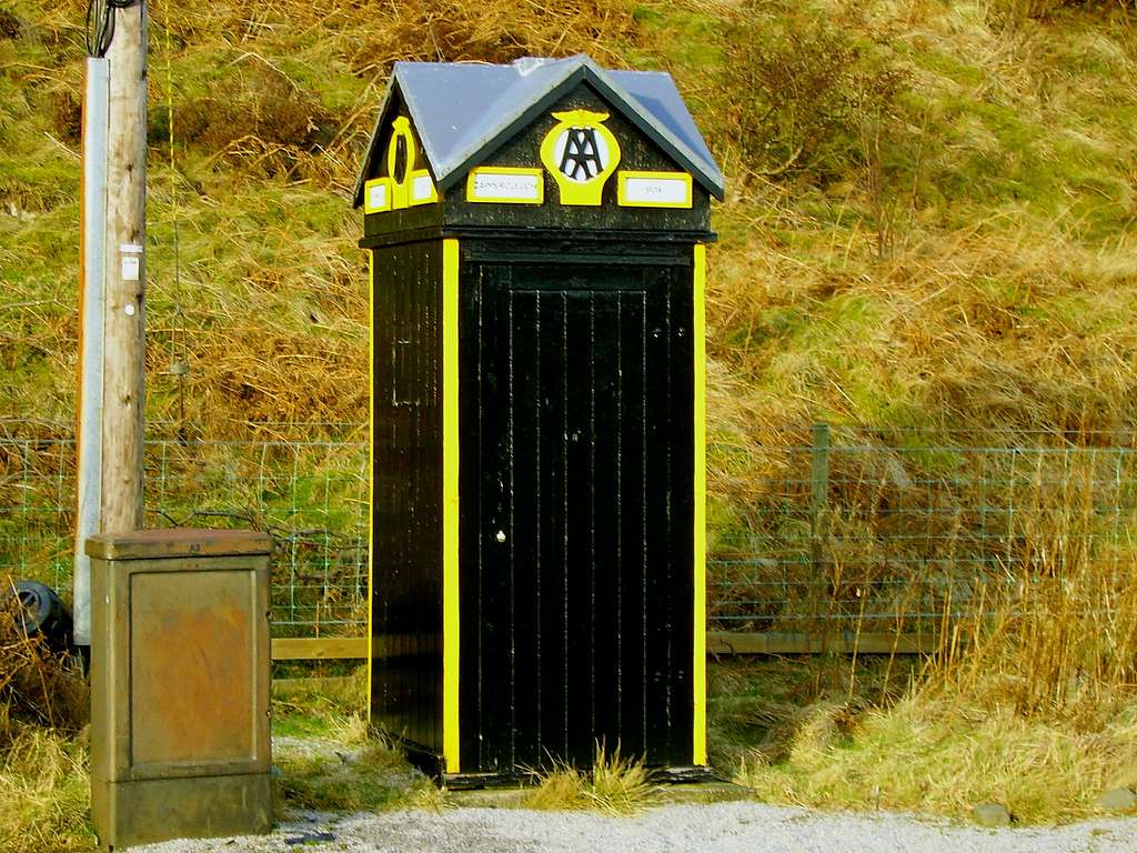 Cappercleuch - AA Phone Box