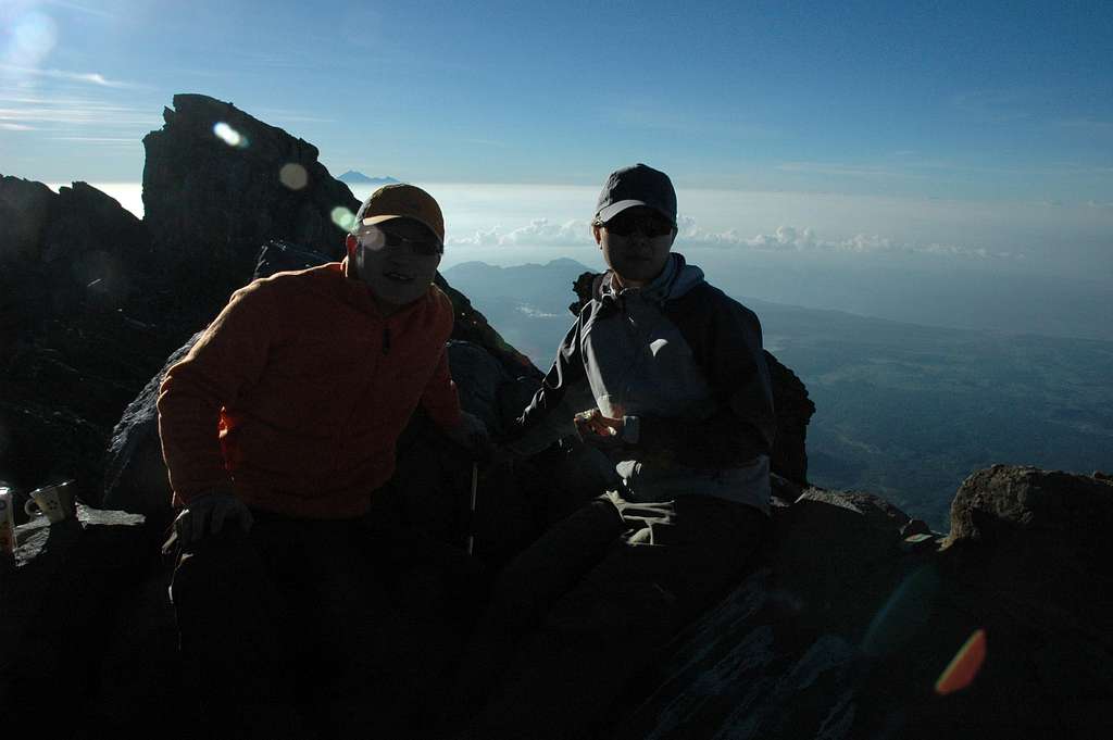 Summit of Mount Agung