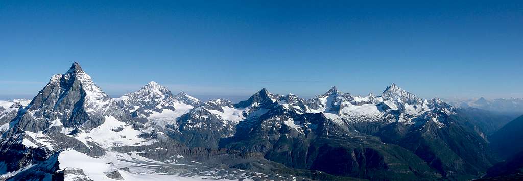 Panorama Klein Matterhorn