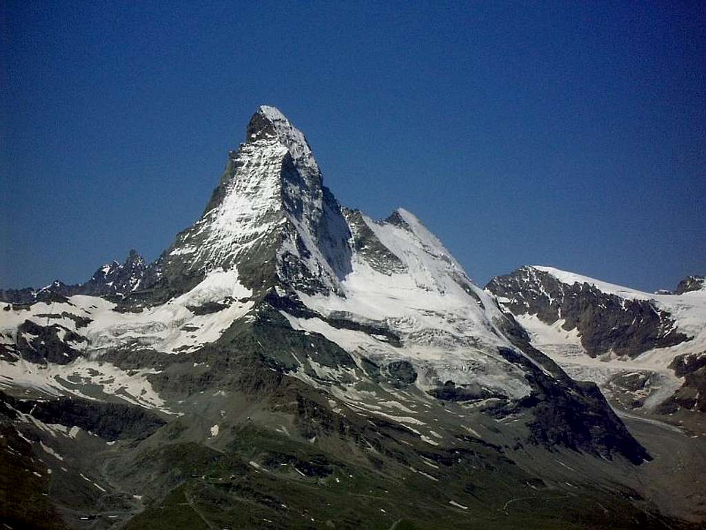 Matterhorn and Dent d`Herens