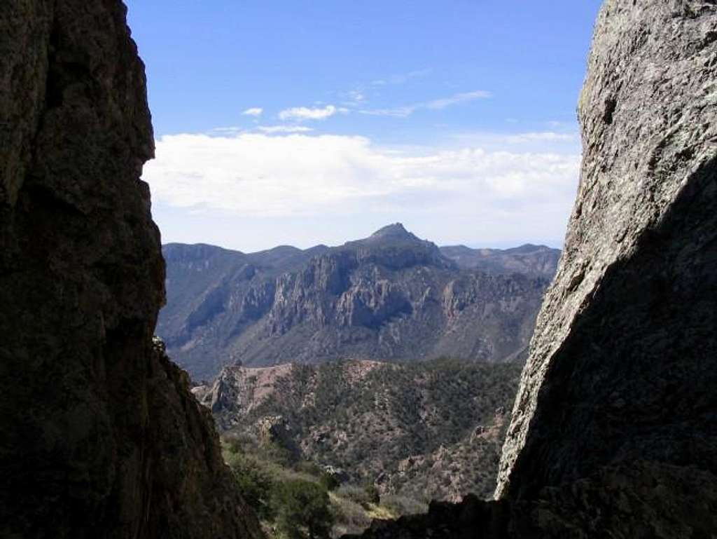 Emory Peak as seen from the...