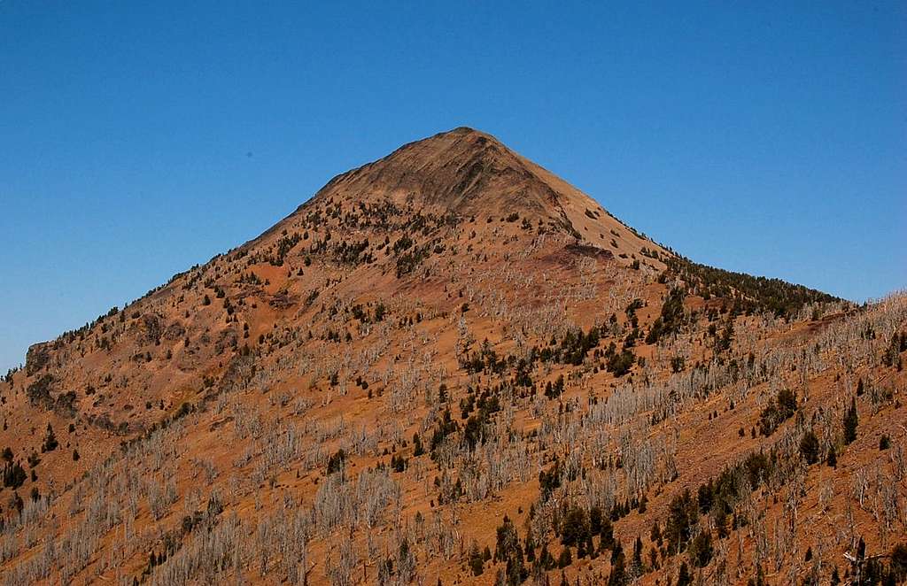 Strawberry Mountain from the SW