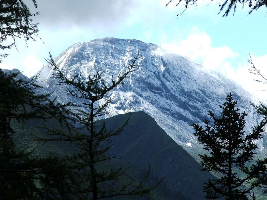 Feldseekopf from the route to Lonzaköpfl