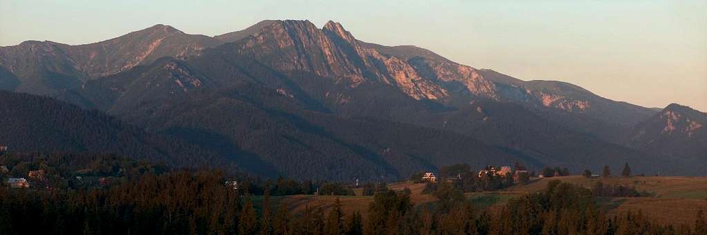Sunrise on the Tatras