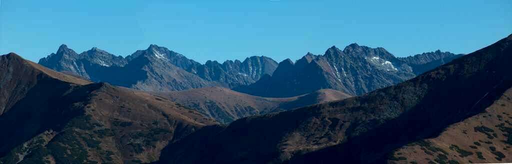 High Tatras from Ornak