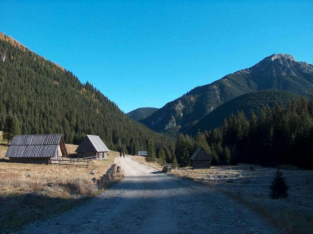 The Dolina Chocholowska huts