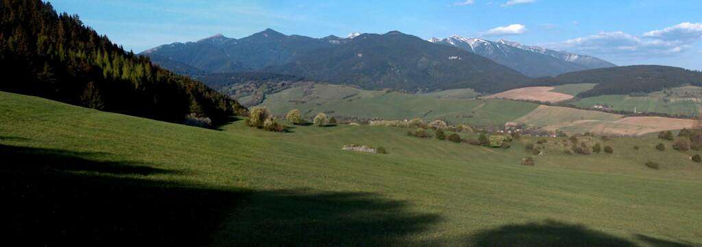 Western Tatras from Kvačany