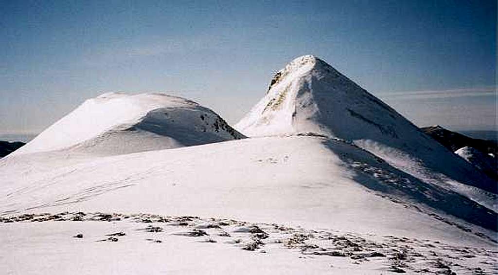 Puy Griou in January, Cantal