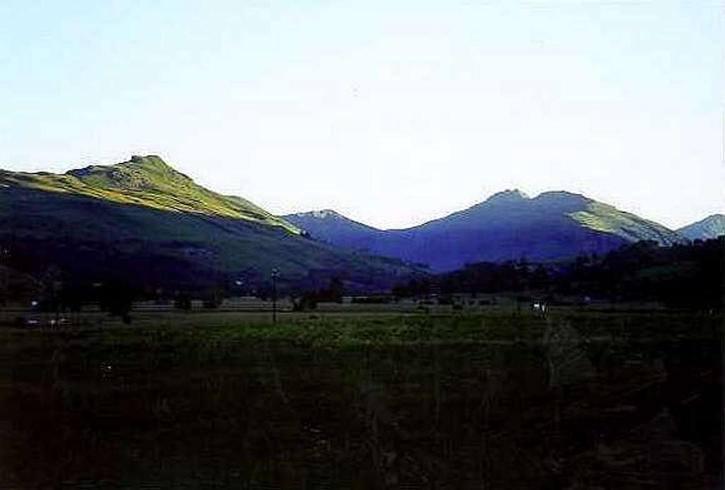 Sunrise from the Santoire valley, Cantal