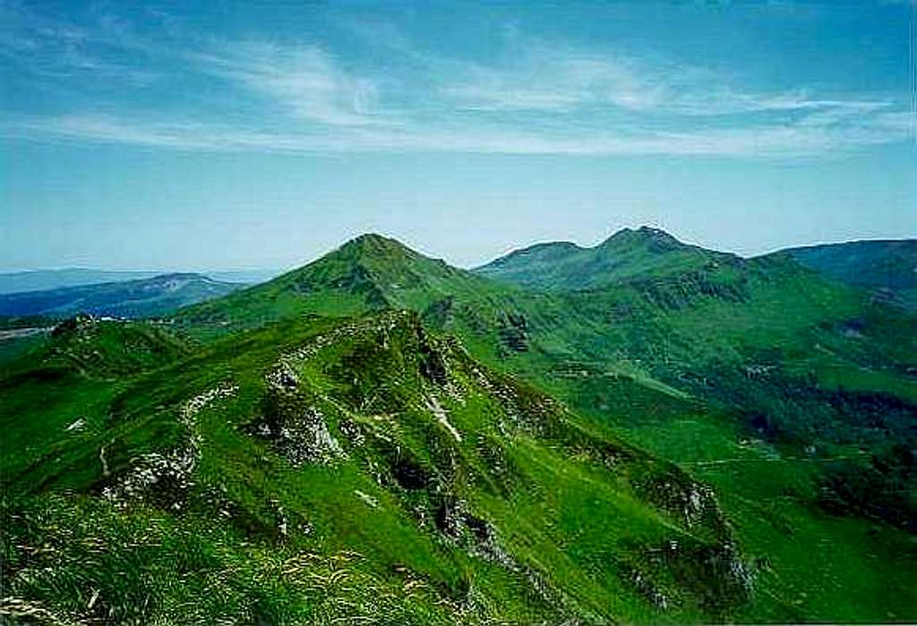 Puy mary from Puy Chavaroche, Cantal