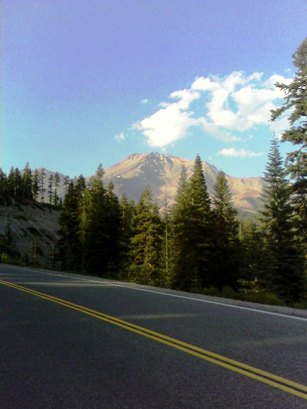 Aug 12, 2008 driving down from trailhead