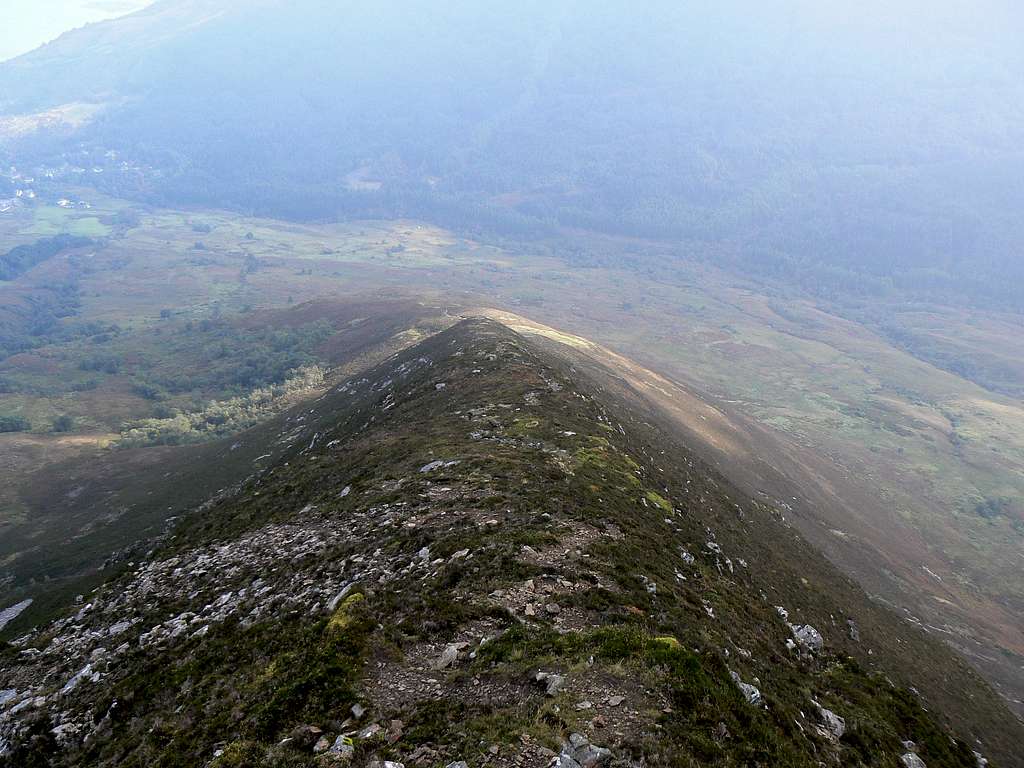Sgorr Bhan's ENE ridge