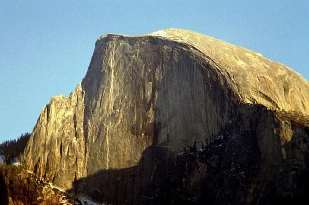 Half Dome from Badger Pass -...
