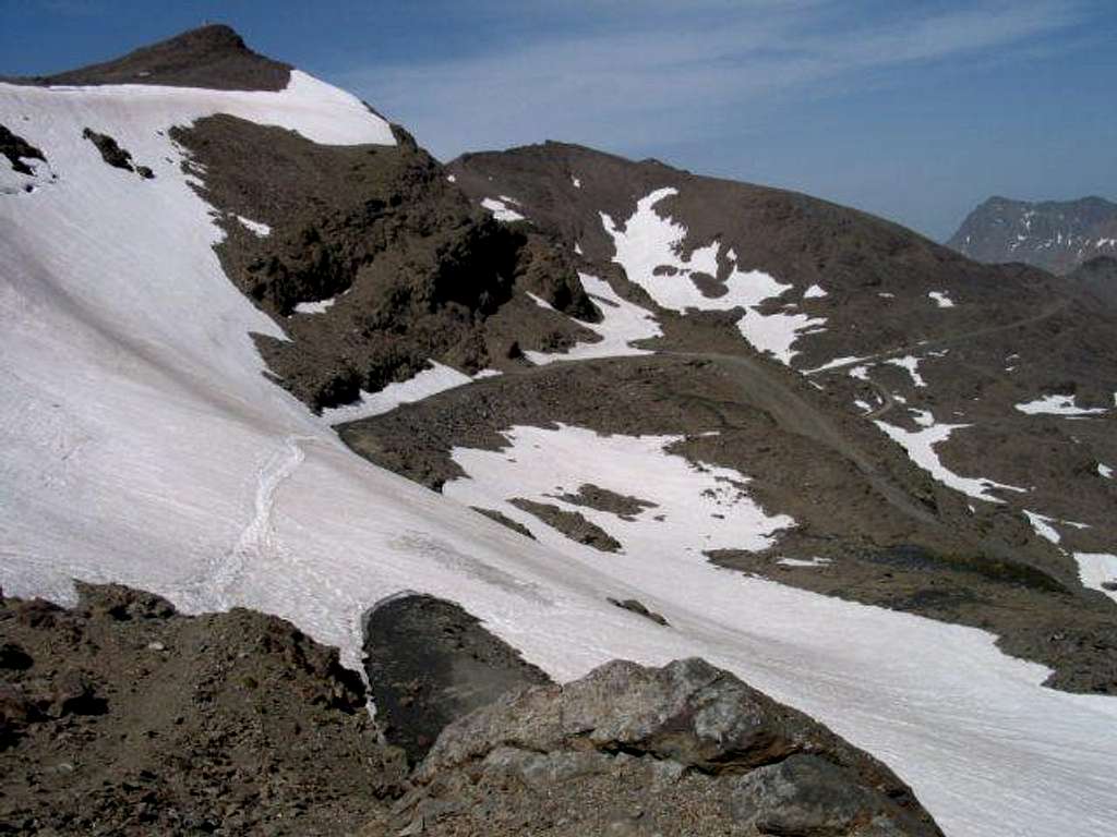 Pico Veleta. Sierra Nevada,...