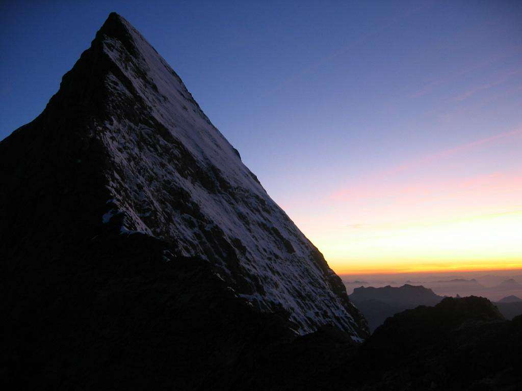 Night Falls on the Eiger