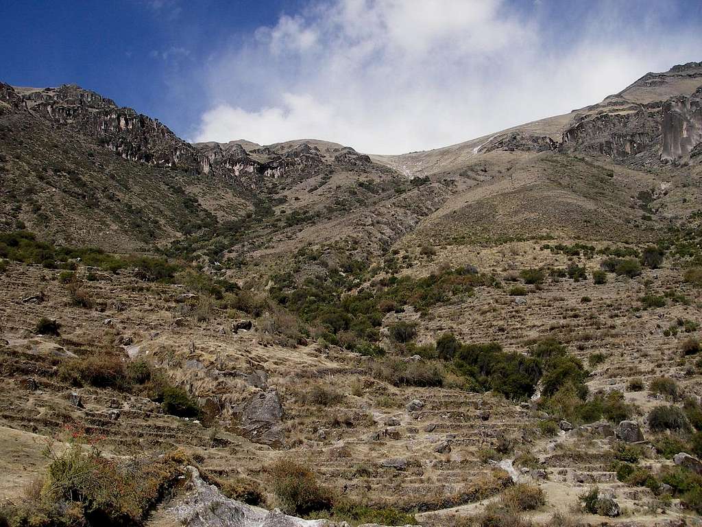 Main Route Up Cerro Santa Rosa