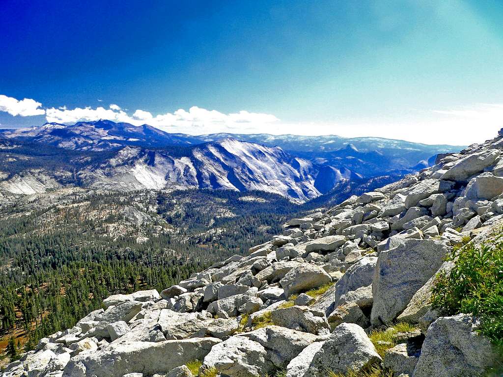 Southeast from Mt. Hoffman, Yosemite