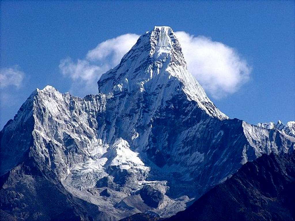 Ama Dablam 6828m seen from...