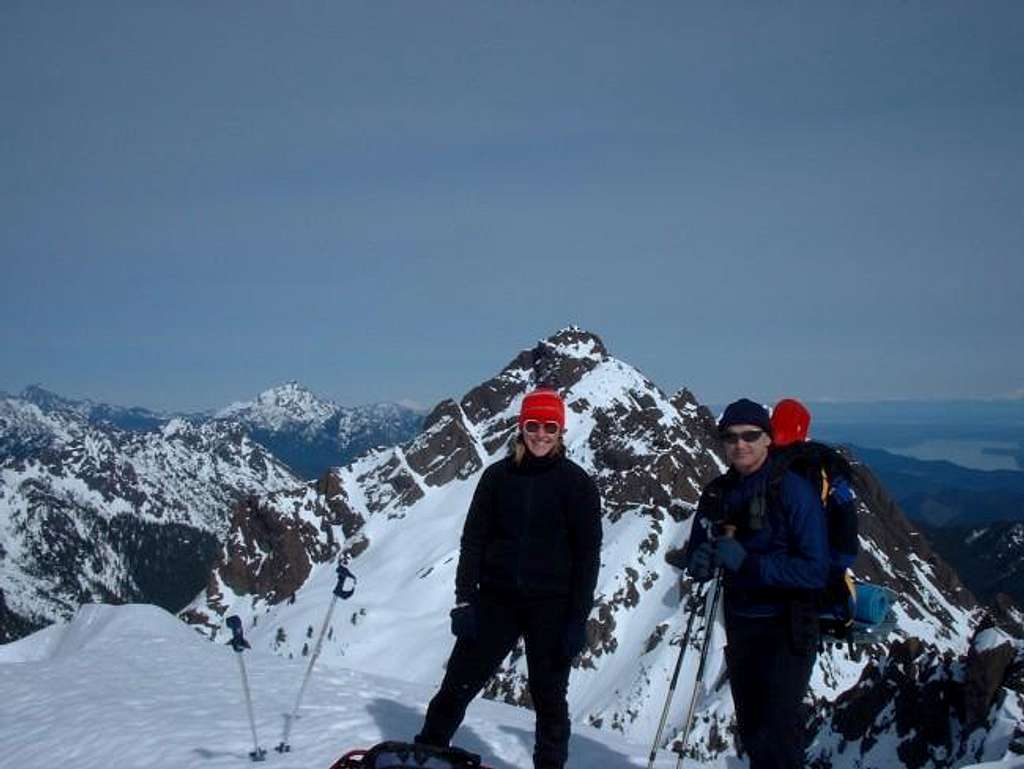 Mac & Kate on Mt. Ellinor,...