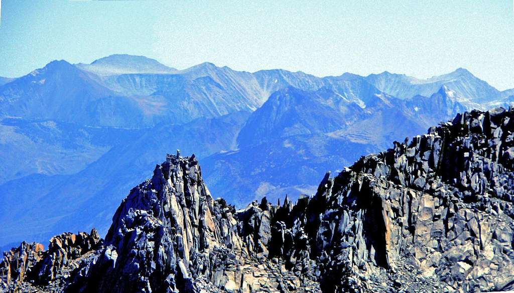 Dana Plateau summit south